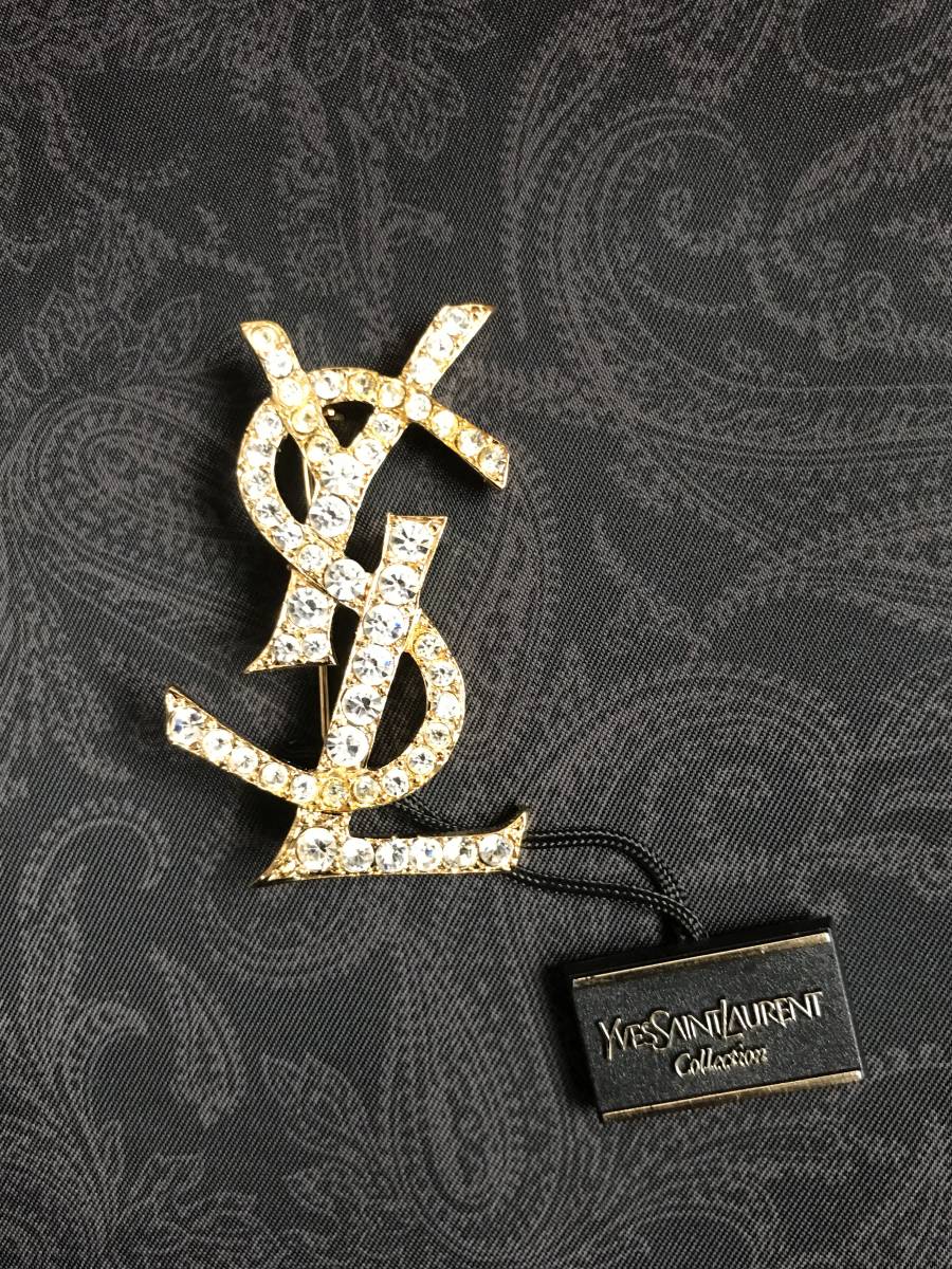 イヴ・サンローラン Yves Saint Laurent/ブローチ www.nickstellino.com