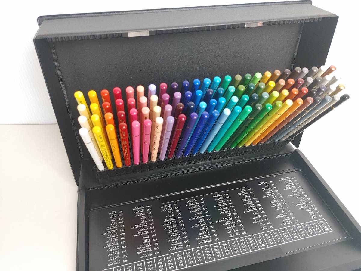 輸入 三菱鉛筆 色鉛筆 ユニカラー１００色セット ＵＣ１００Ｃ ８０