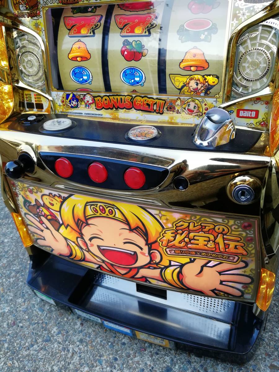 安い限定品】 ヤフオク! - 実機 税込 大都技研 パチスロ クレアの秘宝