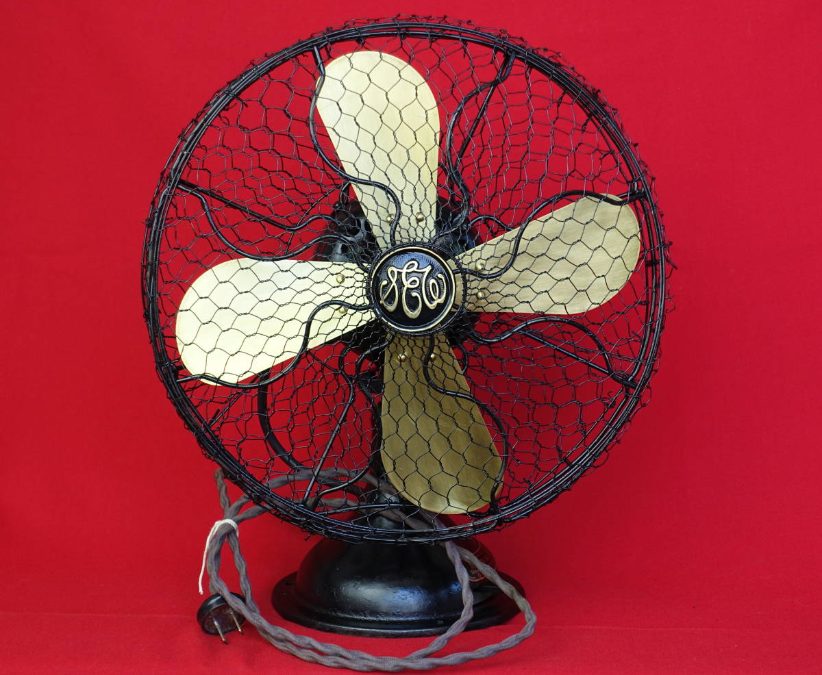 昭和4年(1929年）の芝浦製アンティーク扇風機 - beautifulbooze.com