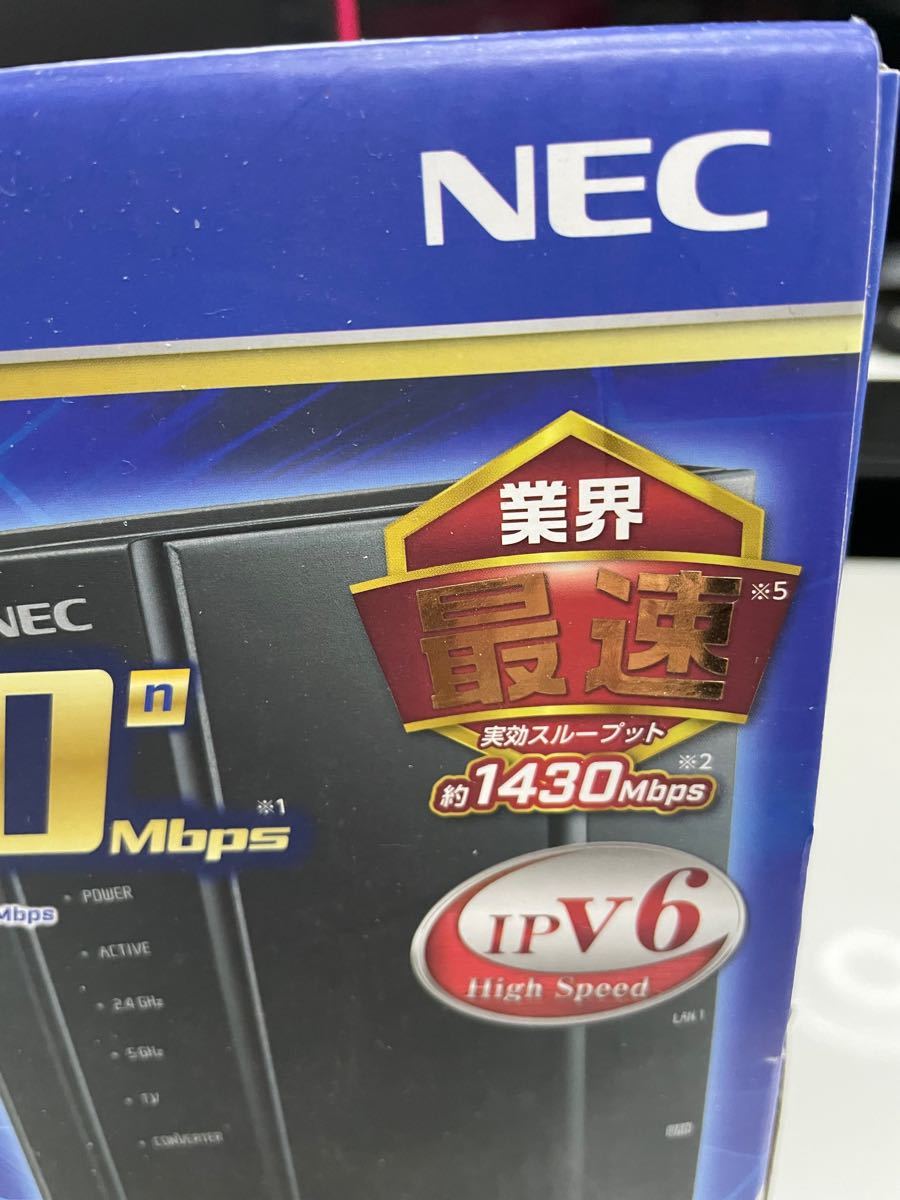 NEC 無線LANルータ Aterm PA-WG2600HP3 IPv6