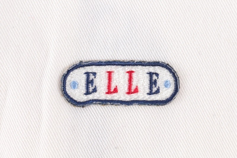 エル ホワイトデニムジャケット ロング丈 アウター 女の子用 160サイズ 白 キッズ 子供服 ELLE_画像6