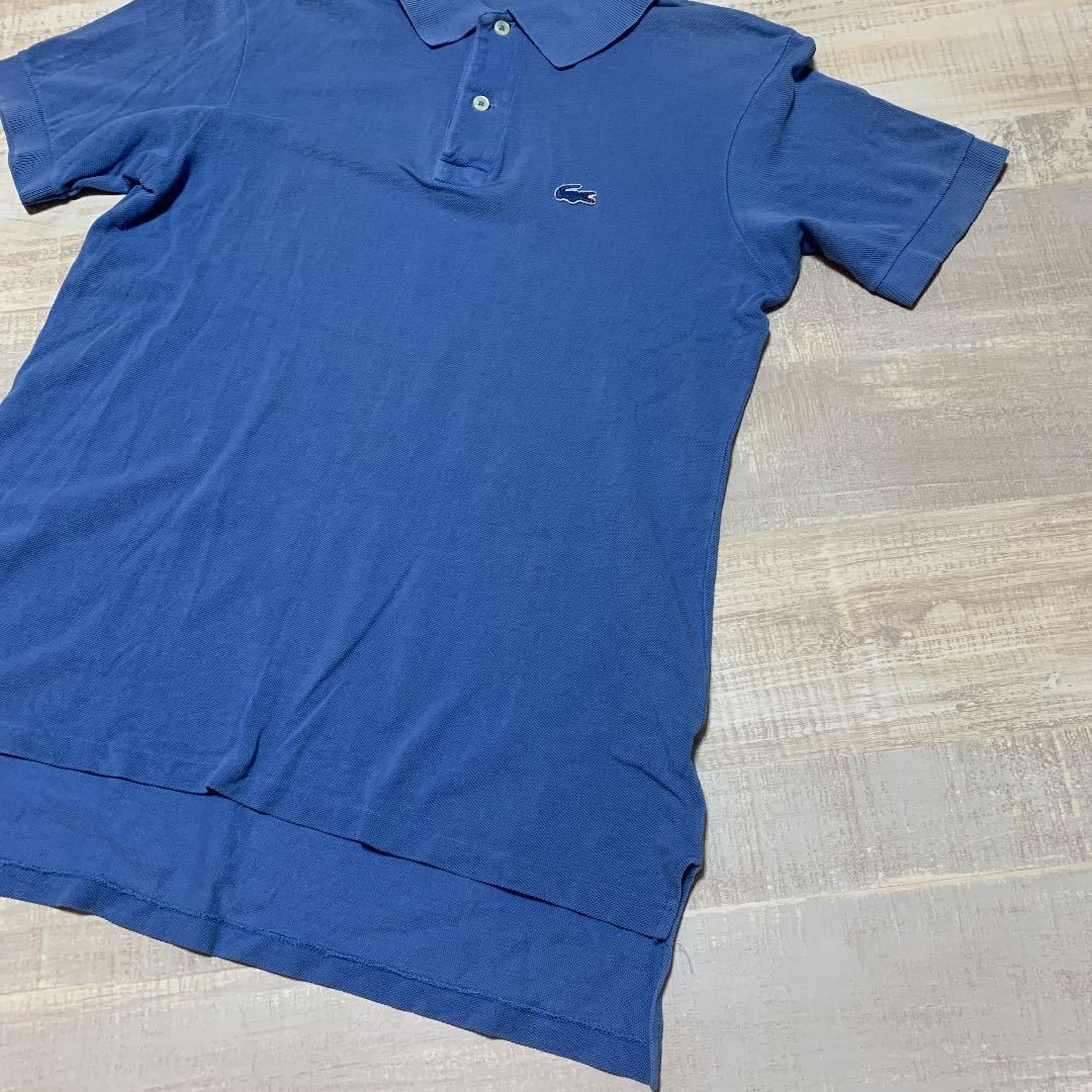 格安 USA製 青円タグ 希少 スカイブルー】70s 80s IZOD LACOSTE 半袖