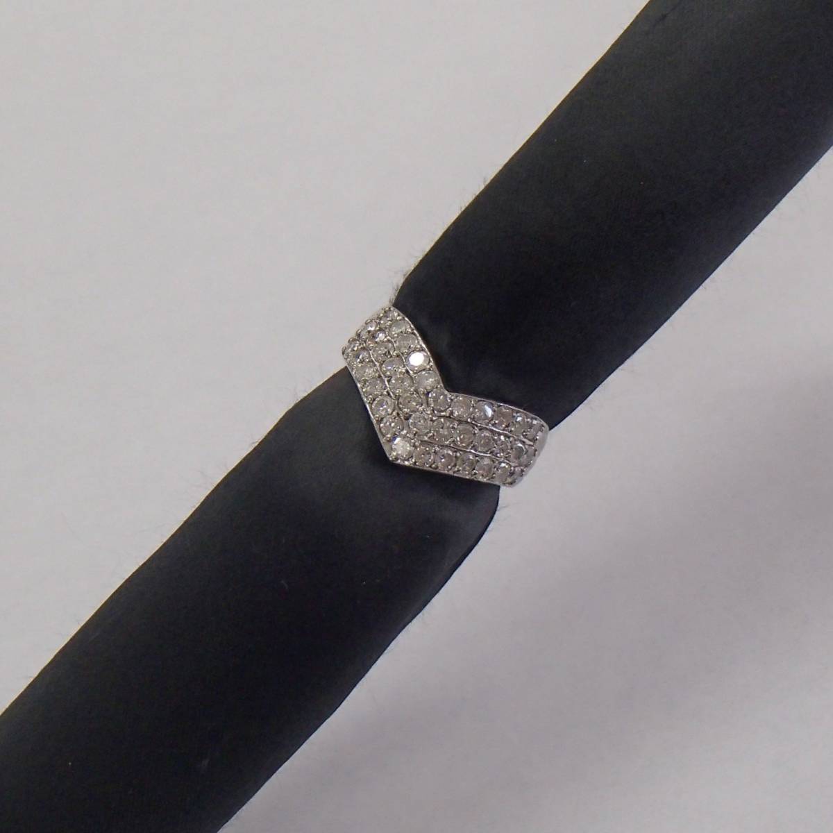 12 number pt900 1ct diamond ring platinum ring 