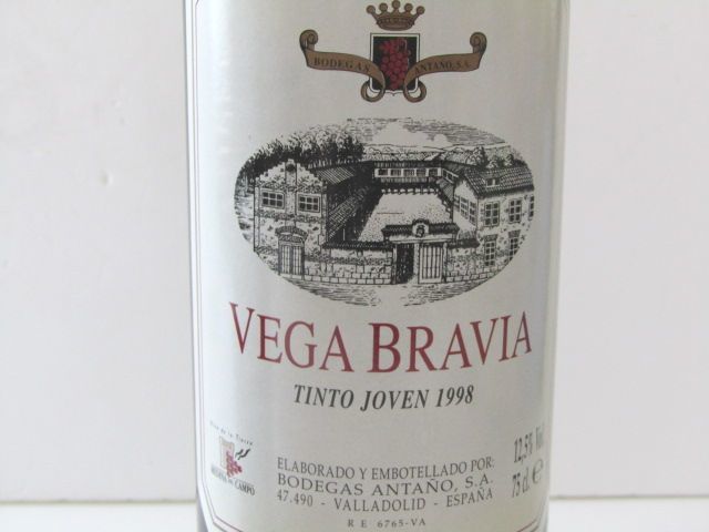 ★VIN SEC DE CHATEAU COUTET・VEGA BRAVIA　1998　ワイン2本　未開栓品★フランス/スペイン_画像6