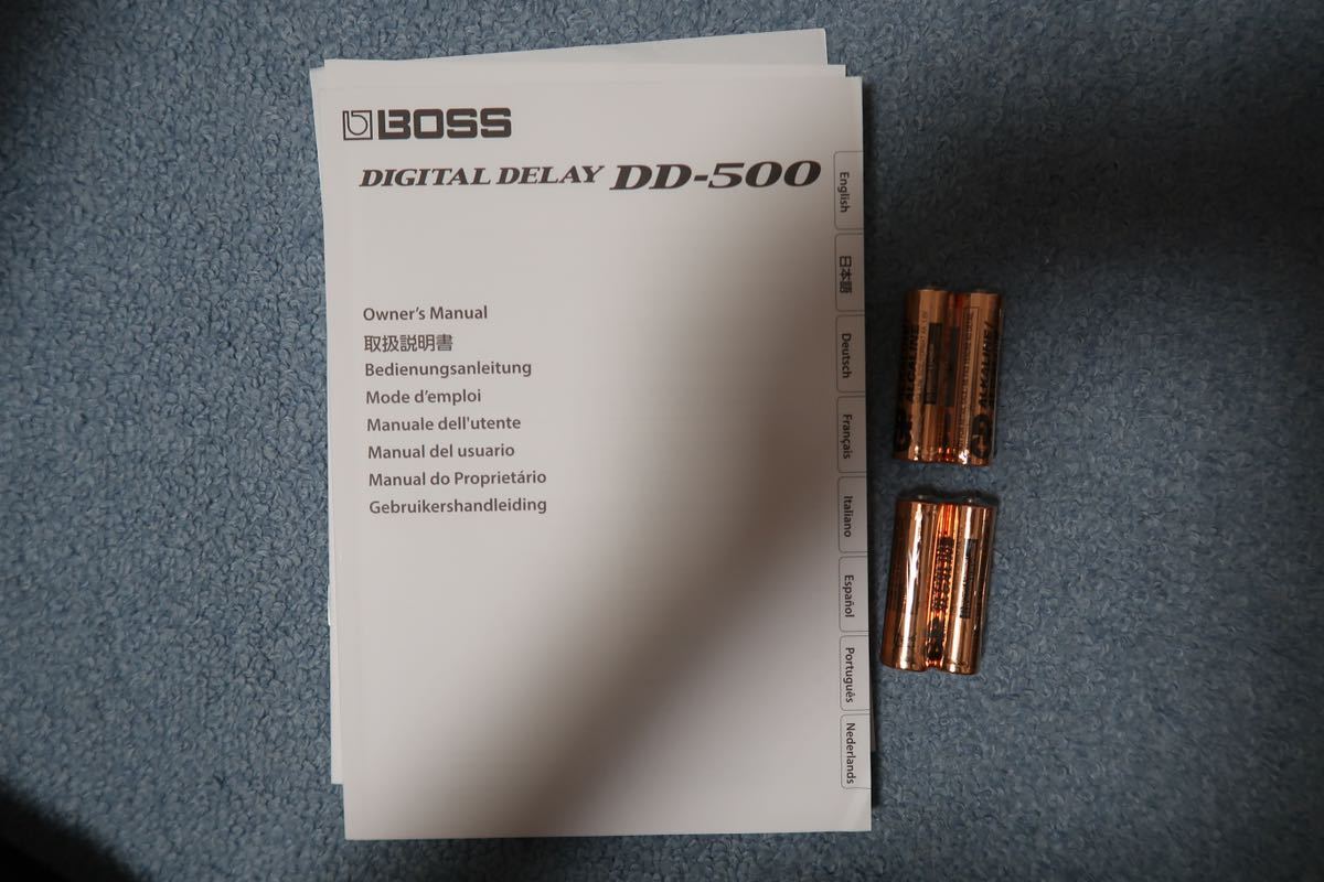 BOSS DD-500 保証書付き_画像4