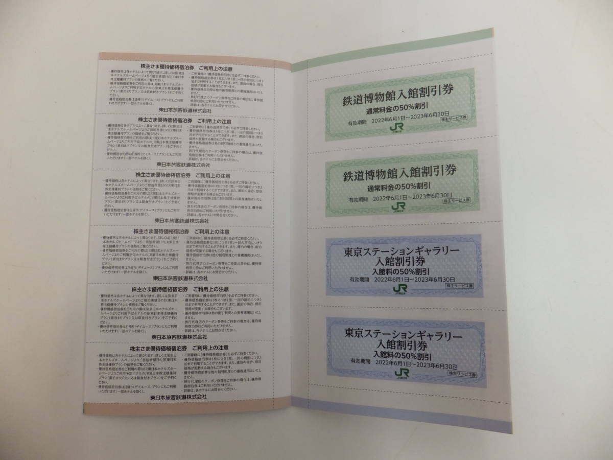 チケット祭 JR東日本 株主サービス券 1冊 未使用品 有効期間 2022.6.1~2023.6.30まで 東日本旅客鉄道株式会社 割引券 クーポン_画像4