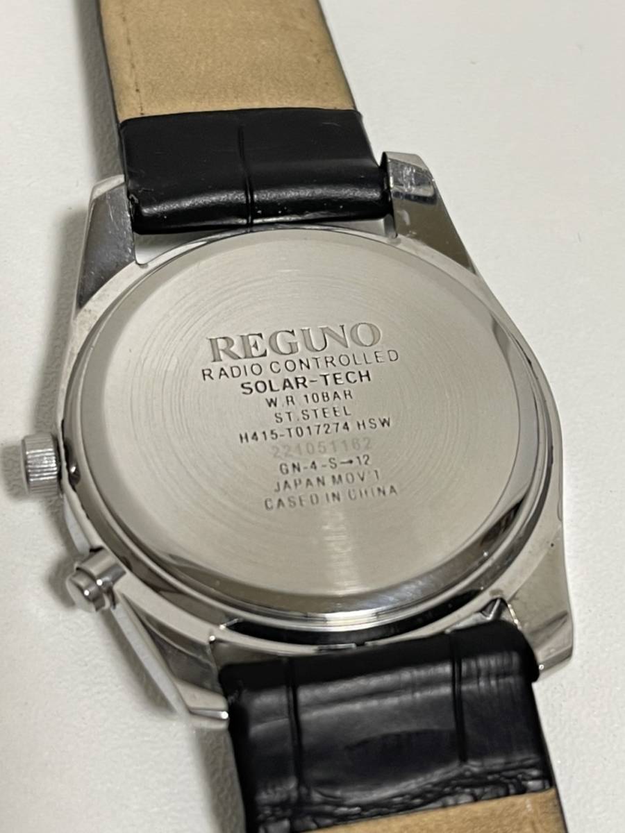 REGUNO レグノ H415-T017274 HSW クォーツ 腕時計の画像6