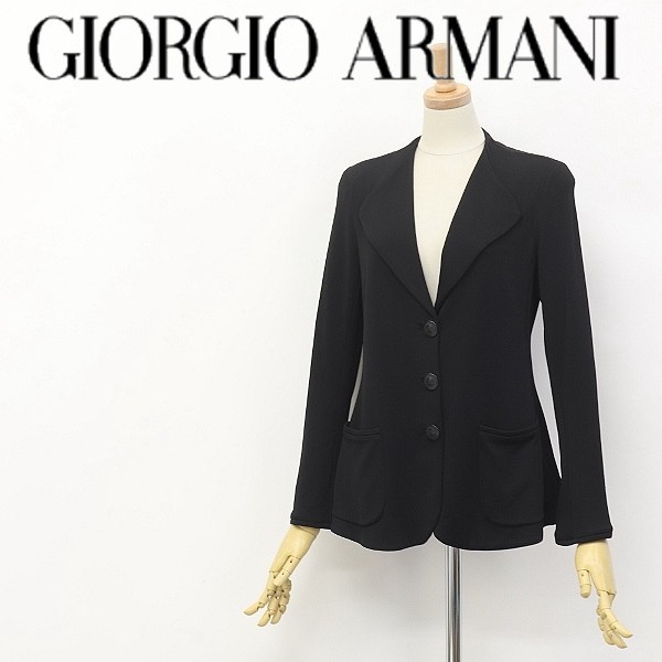 ブランド雑貨総合 3釦 トライアングルカラー アルマーニ ARMANI/ジョルジオ 国内正規品◆GIORGIO ジャケット 42 ブラック ジャケット、ブレザー ブランド雑貨総合 3釦 トライアングルカラー アルマーニ ARMANI/ジョルジオ 国内正規品◆GIORGIO ジャケット 42 ブラック ジャケット、ブレザー