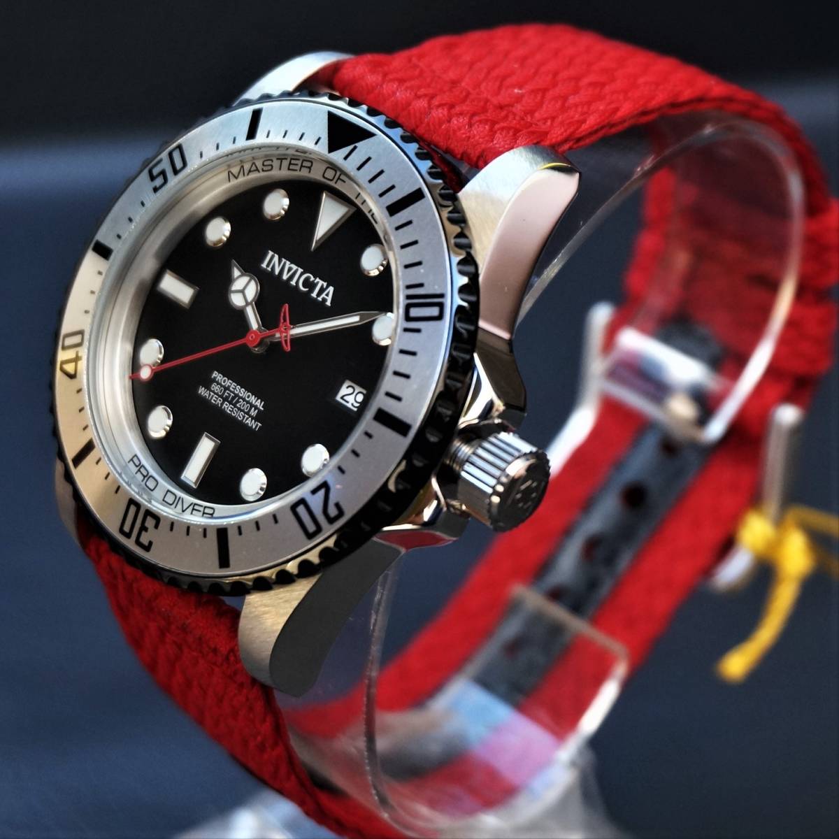インビクタ『Pro Diver 35486』☆自動巻き☆ポリエステルバンド | www