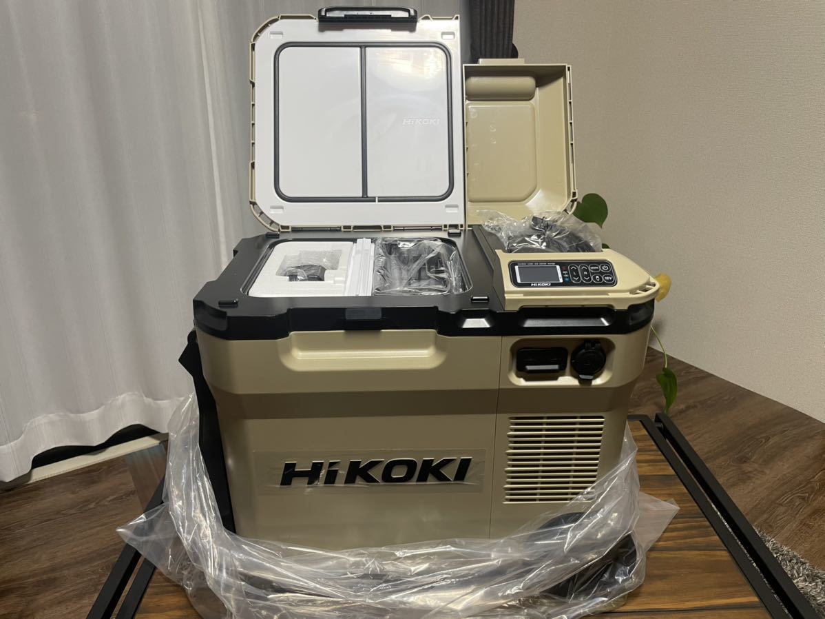ハイコーキ 冷温庫 UL18DC(WMB) サンドベージュ 電池付 即納! 人気