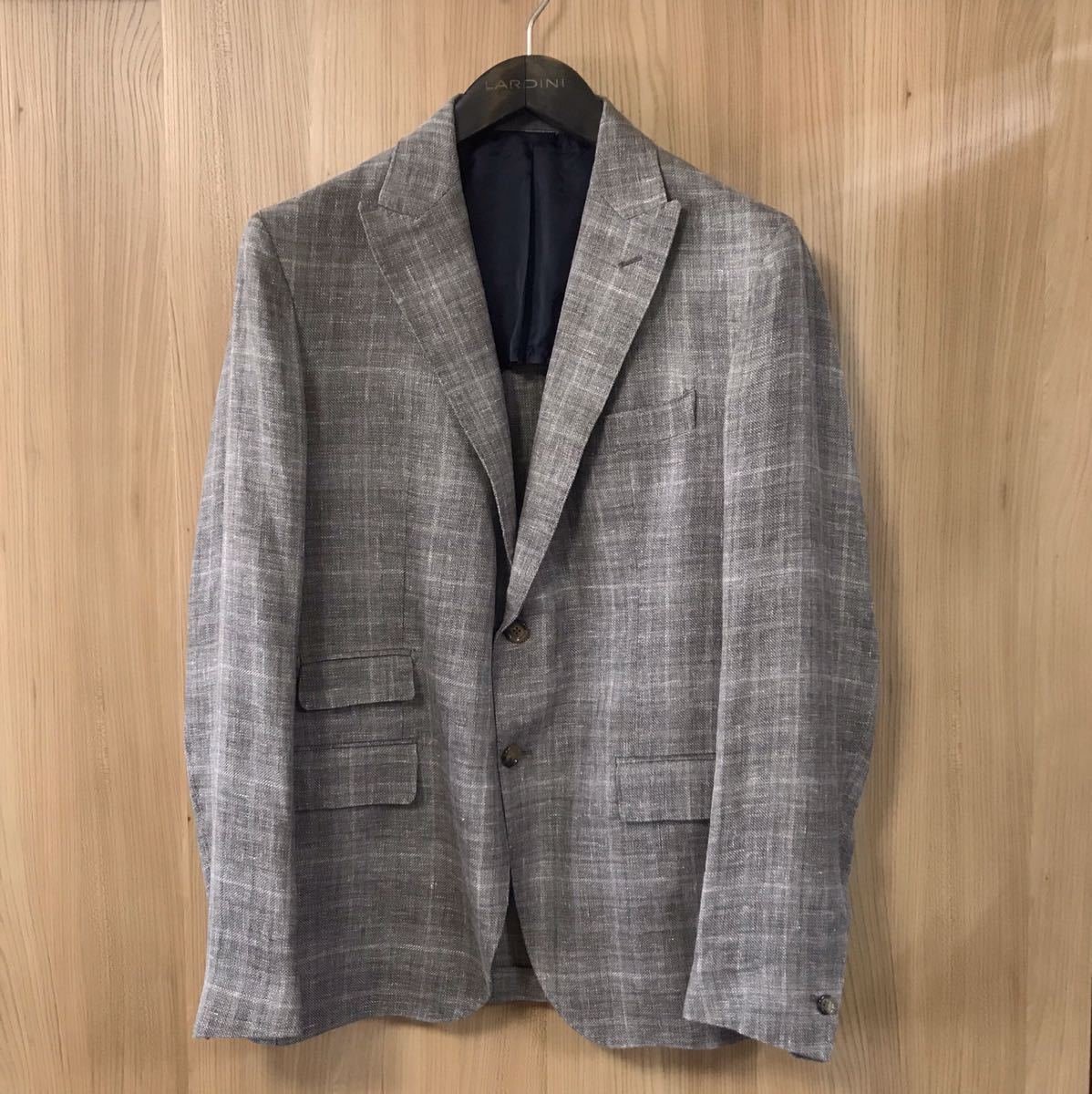 買得 春夏 ウール シルク×リネン イレブンティ 【美品】eleventy アンコン 52 茶 ジャケット XLサイズ以上 買得 春夏 ウール シルク×リネン イレブンティ 【美品】eleventy アンコン 52 茶 ジャケット XLサイズ以上