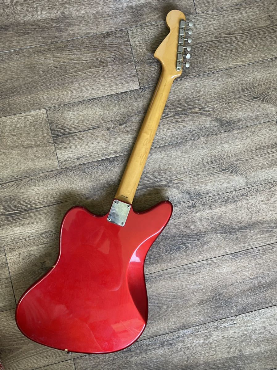 Fender JAPAN エレキギター ジャガー jaguar 赤 レッド 純正 Fender JAPAN エレキギター ジャガー jaguar 赤 レッド 純正