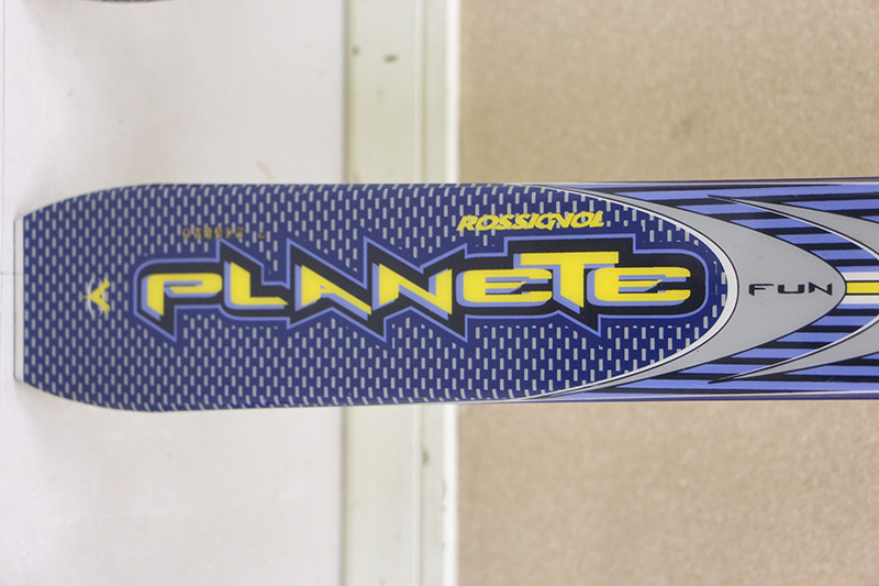 ROSSIGNOL ロシニョール スキー板 PLANETE FUN NORDICA VERTECH 85 ストック ポール125cm　スキー板176cm_画像2