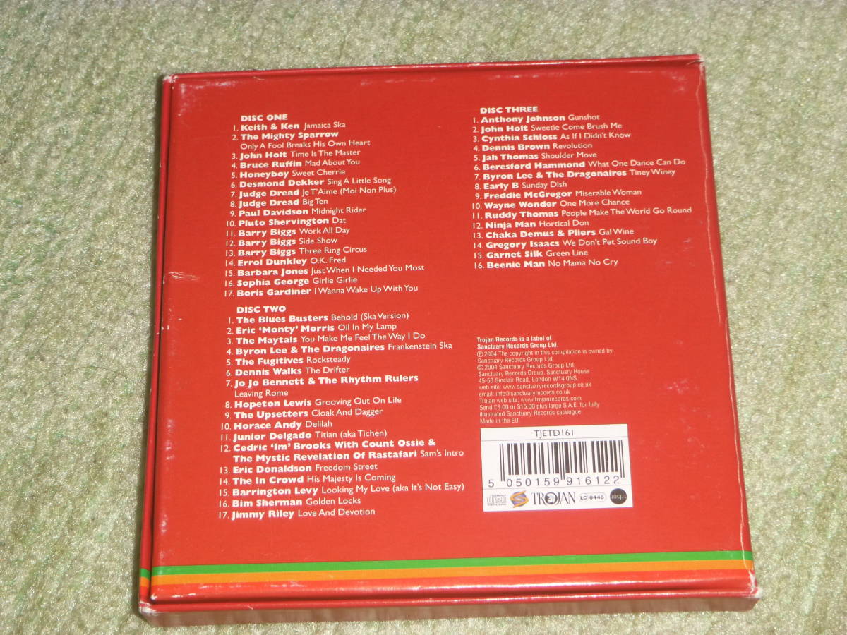TROJAN　Creole Reggae Box set　 /　various artists　 /　CD3枚組_画像2