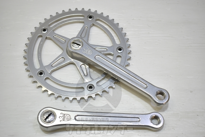 SUGINO マイティー ピストクランク 165mm 46T 品 www.nickstellino.com