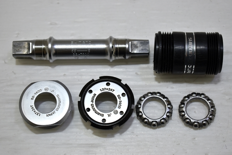 DURA-ACE BB-7400 ワン BB-7600 シャフト ボトムブラケット JIS DURA-ACE BB-7400 ワン BB-7600 シャフト ボトムブラケット JIS