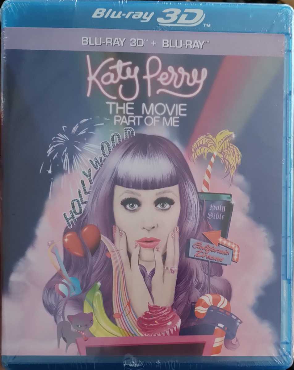 ПРОДУКЦИЯ РЕШЕНИЯ БЕСПЛАТНАЯ ДОСТАВКА В Японии Кэти Перри, часть ME 2D+3D Blu-ray Импортированная доска 2-диск.