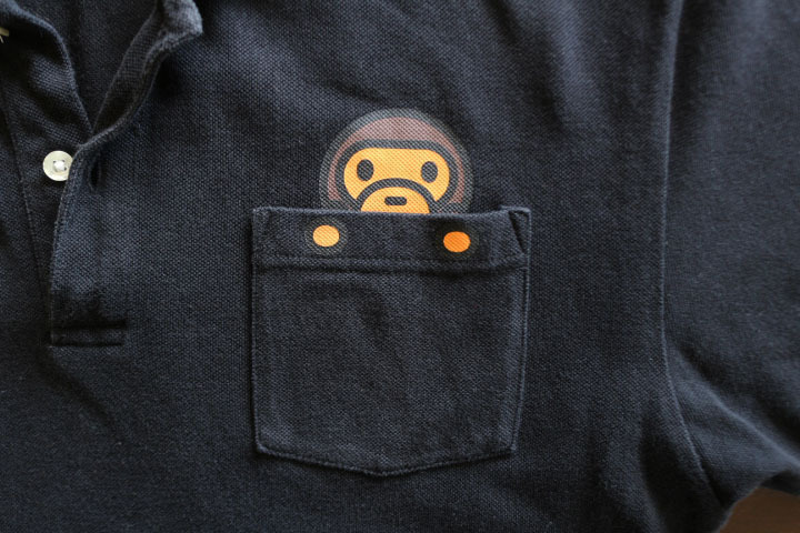 A BATHING APE ア ベイシング エイプ XL ベイビーマイロ 半袖 A BATHING APE ア ベイシング エイプ XL ベイビーマイロ 半袖