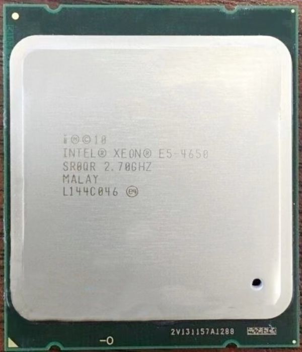 2個セット Intel Xeon E5-4650 SR0JH 8C 2.7GHz 20MB 130W LGA2011 DDR3-1600_画像1