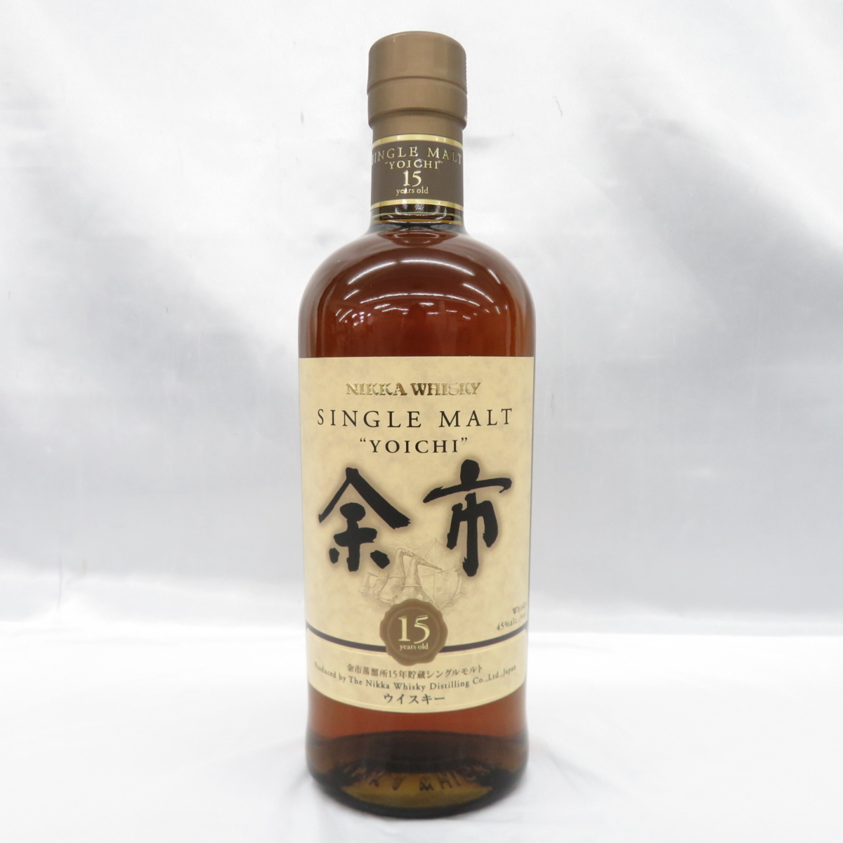 未開栓】NIKKA ニッカ シングルモルト 余市 15年 ウイスキー 700ml 45% 11022683 www.esole.eu