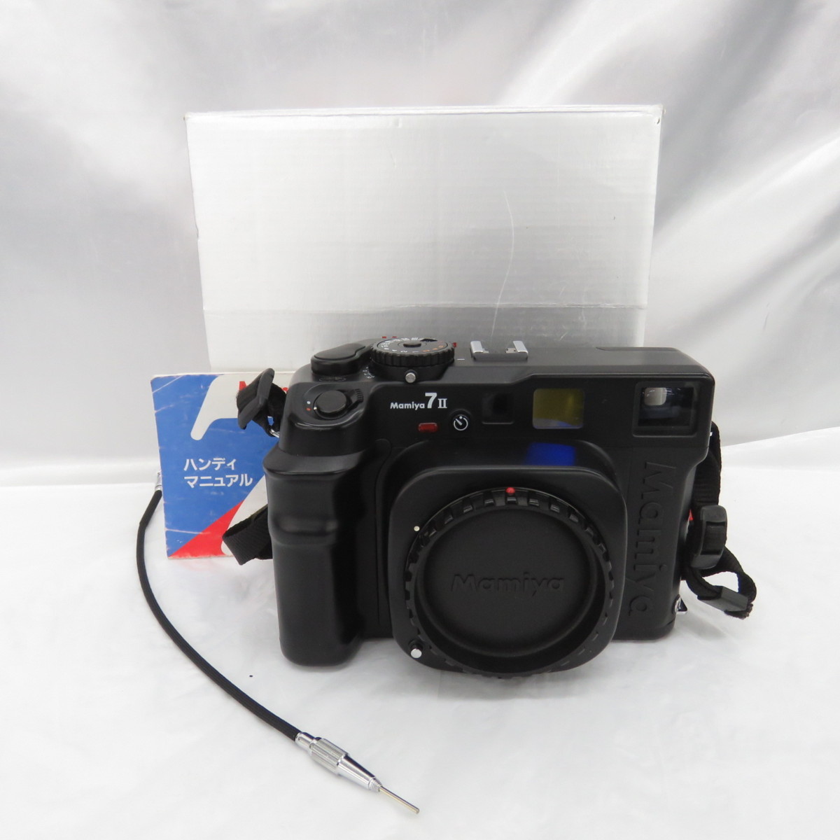 ジャンク品】Mamiya マミヤ 中判フィルムカメラ 7 II ボディ ブラック