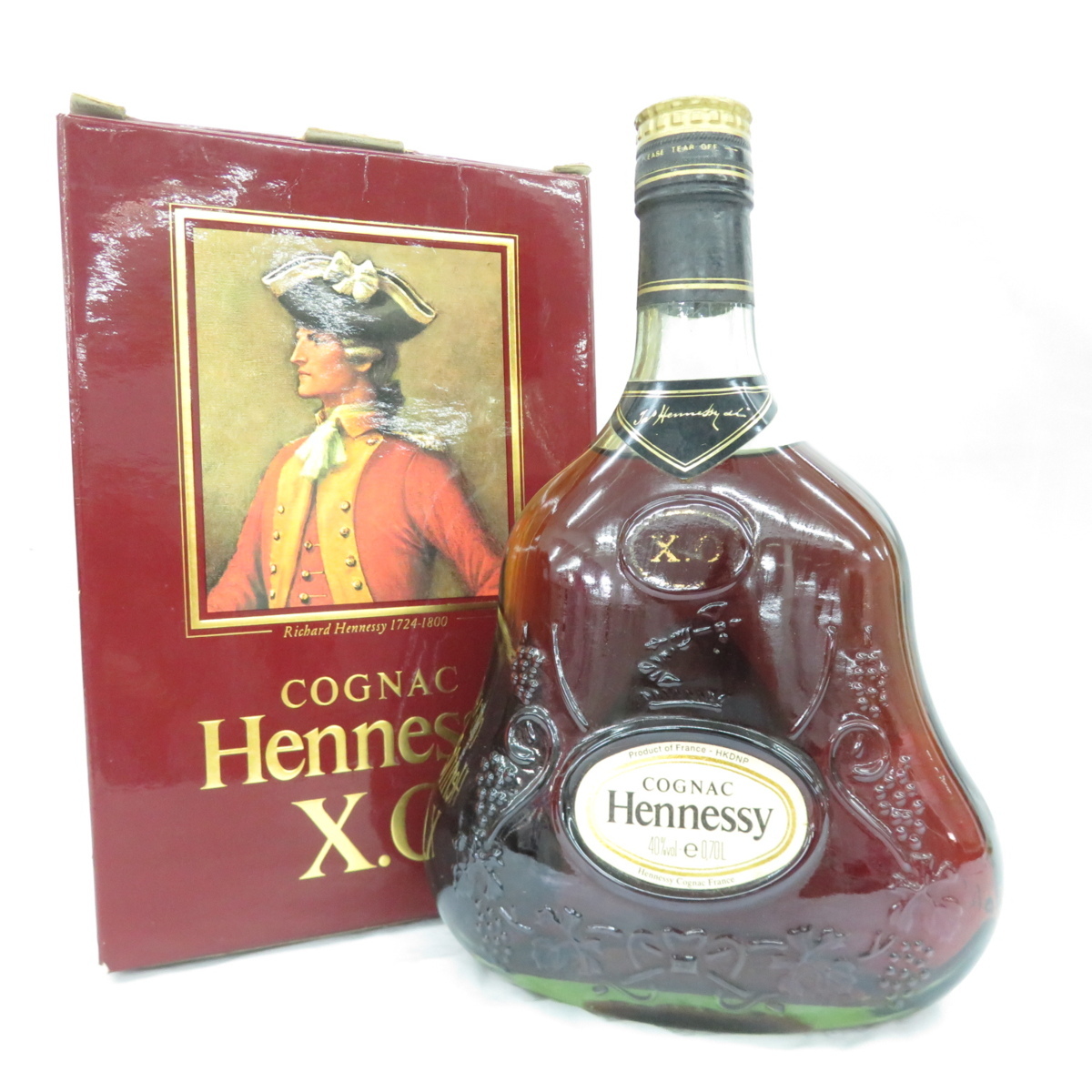 未開栓】Hennessy ヘネシー XO 金キャップ グリーンボトル ブランデー