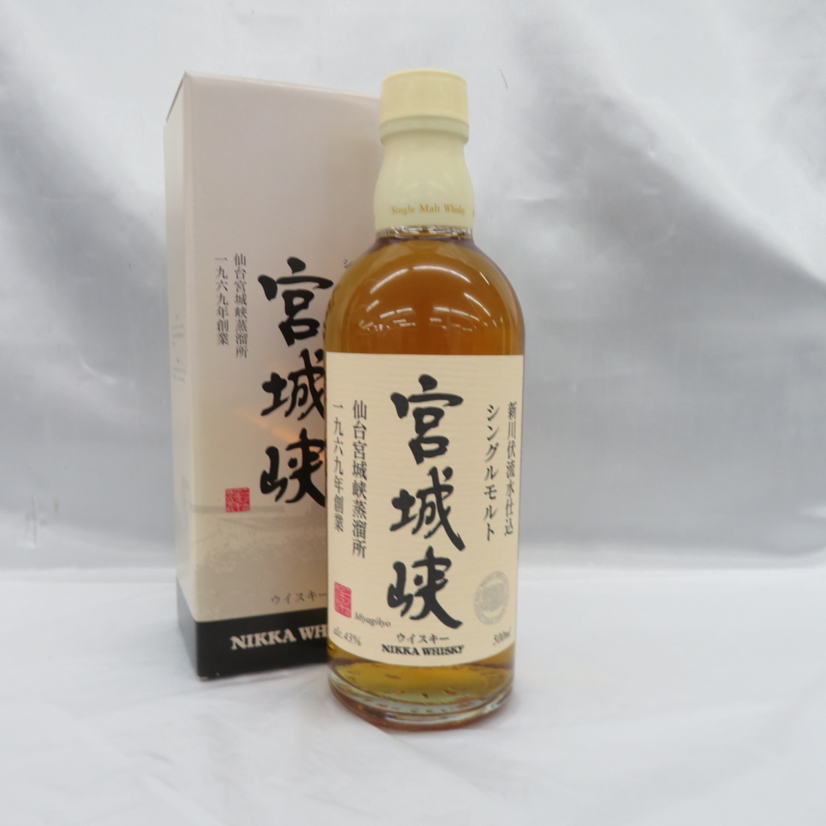 未開栓】NIKKA ニッカ シングルモルト 宮城峡 新川伏流水仕込