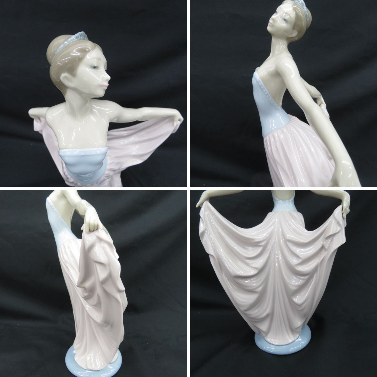 【中古品】LLADRO リヤドロ No.5050 踊る少女 陶器 フィギュリン ポーセリン 置物 箱あり 11026893_画像5