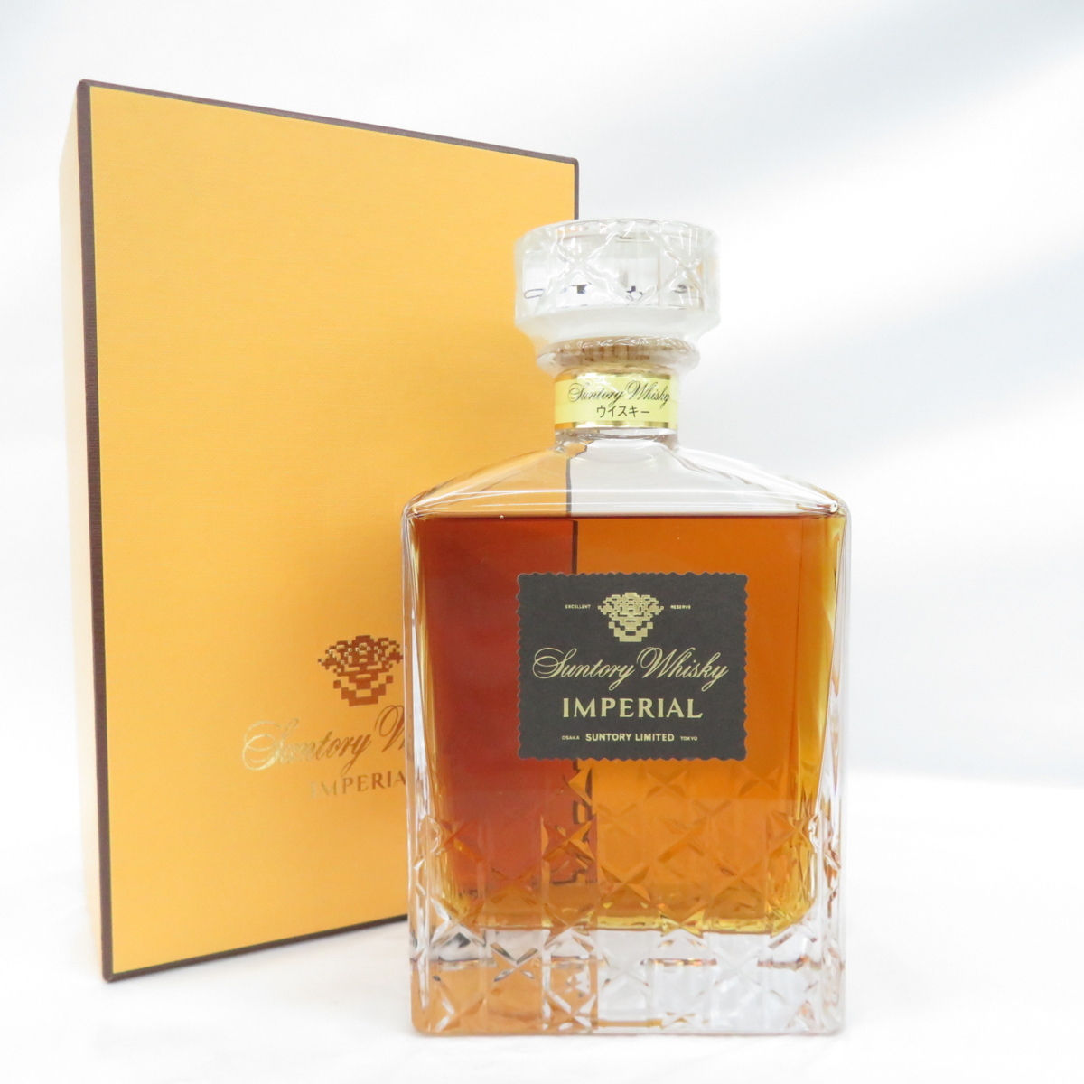 未開栓】SUNTORY サントリー IMPERIAL インペリアル カガミクリスタル
