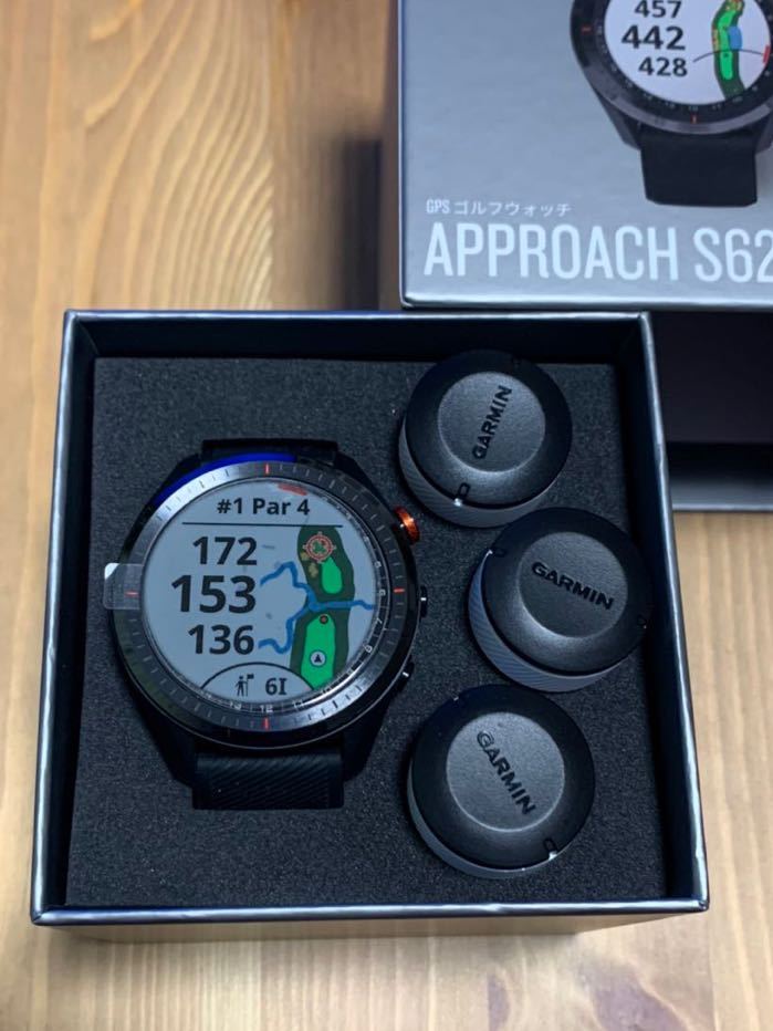 ☆美品☆ ガーミン アプローチ GARMIN APPROACH S62 限定版CT10 3個付