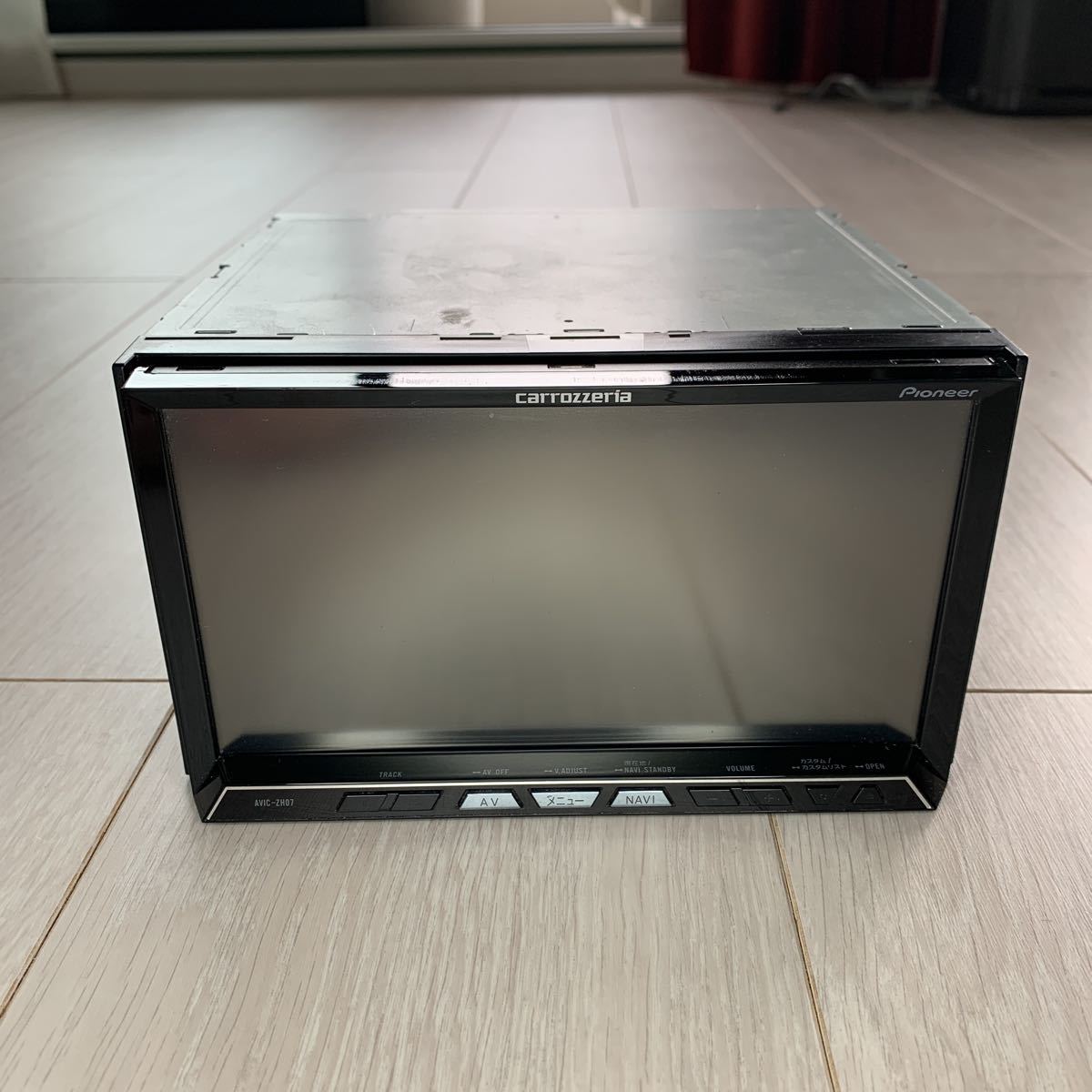 carrozzeria カロッツェリア AVIC-ZH07 HDD ナビ フルセグ内蔵 地デジ