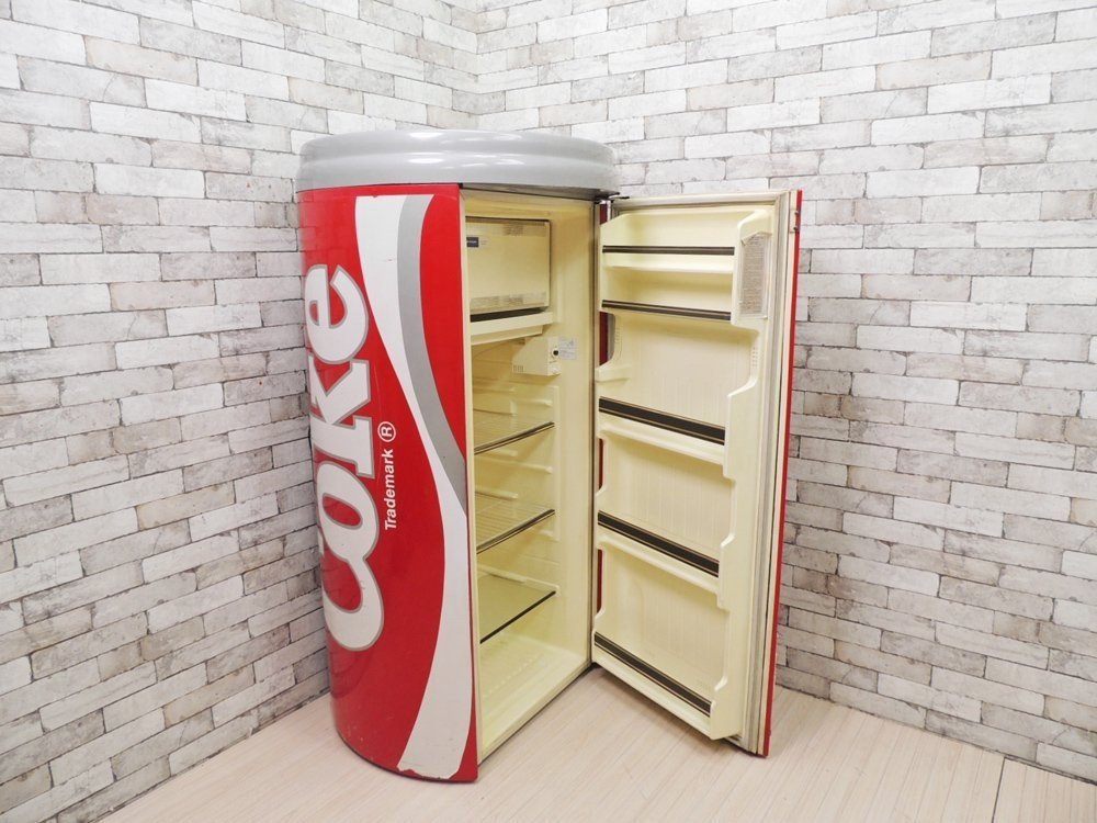 ○ コカ・コーラ Coca Cola 特大 冷蔵庫 オブジェ 店舗什器 ○ コカ・コーラ Coca Cola 特大 冷蔵庫 オブジェ 店舗什器