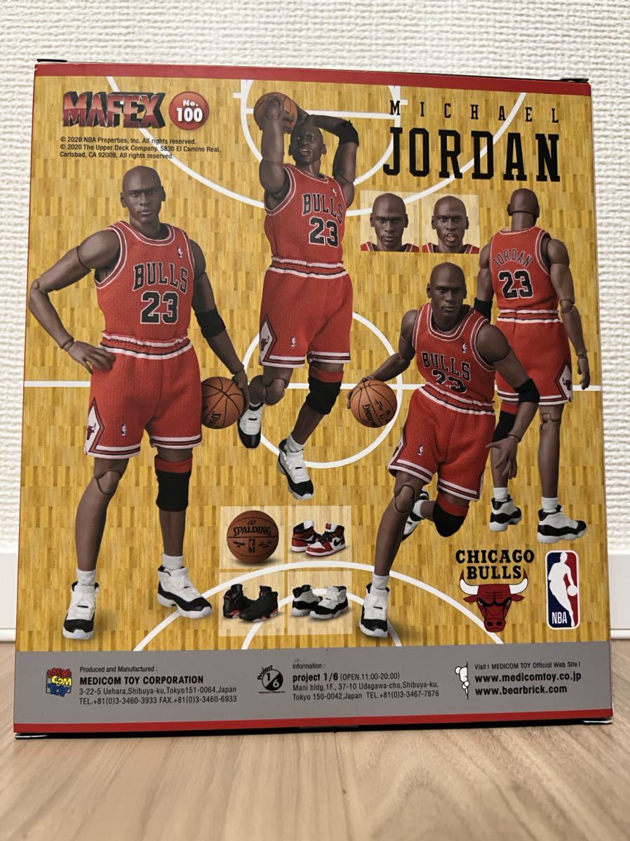 １円〜レア！Michael Jordan マイケルジョーダン フィギュア メディコムトイ エアジョーダン MAFEX No.100 Chicago Bulls エアジョーダン11_画像4