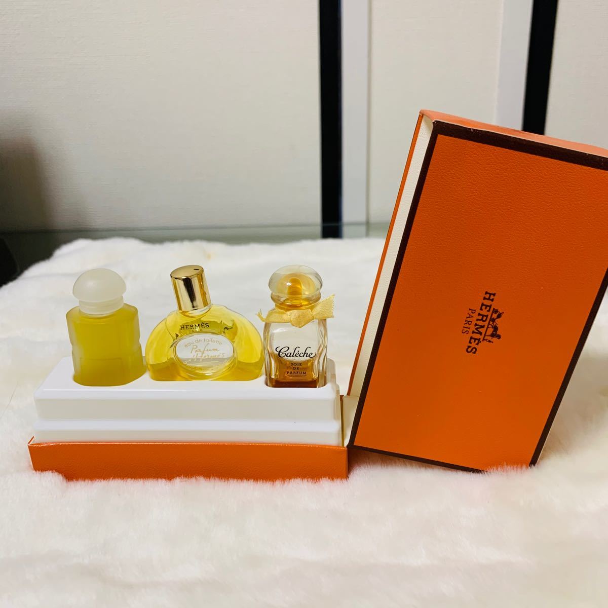 低価好評】 HERMES エルメス ミニ 香水 3本セット ZrEUv-m98303358899