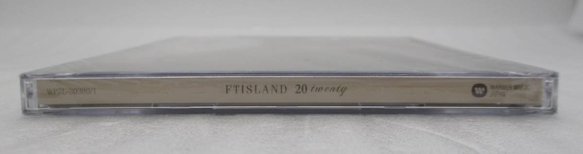 【新品】FTISLAND CD+DVD「20 twenty (ローソン限定盤)」検索：エフティー・アイランド WPZL-30380/1 イ・ホンギ イ・ジェジン 未開封_画像4