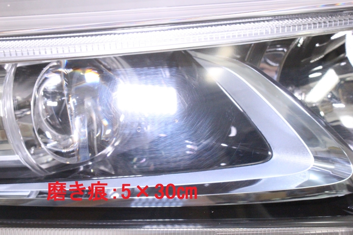 98-779-P★美品 LED GB7 フリードHV/プラス EX/G★右ヘッドライト W2172★純正 ホンダ ASSY ブルーメッキ/ブラック GB8 打刻J6 (UK)_画像3