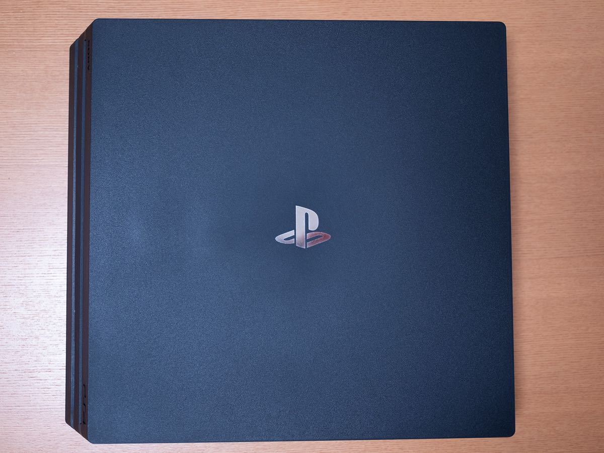 美品 PS4 PRO SSD 1TB 換装済 CUH-7000B ジェットブラック SONY