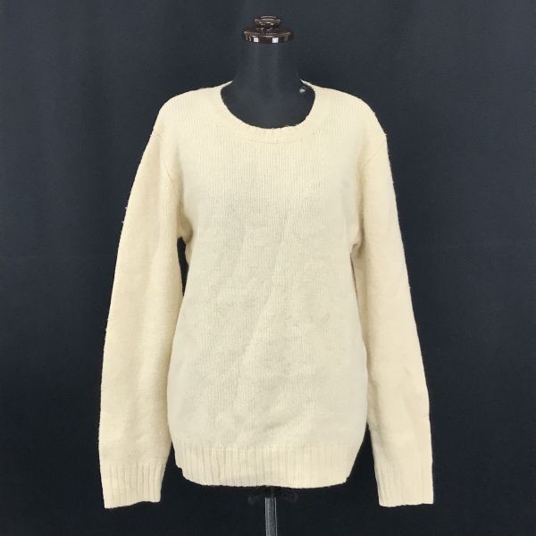 HARE/ Hare * wool 100%/ knitted sweater [ lady's M/ beige ]*BG568