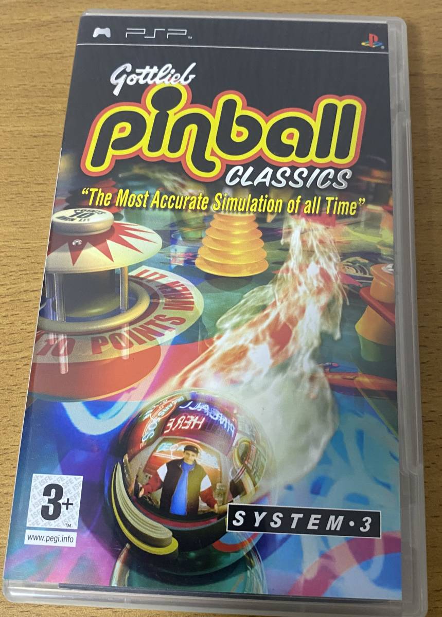 ★海外版・欧州版★PSP★ Pinball Classics The Gottlieb Collection 中古
