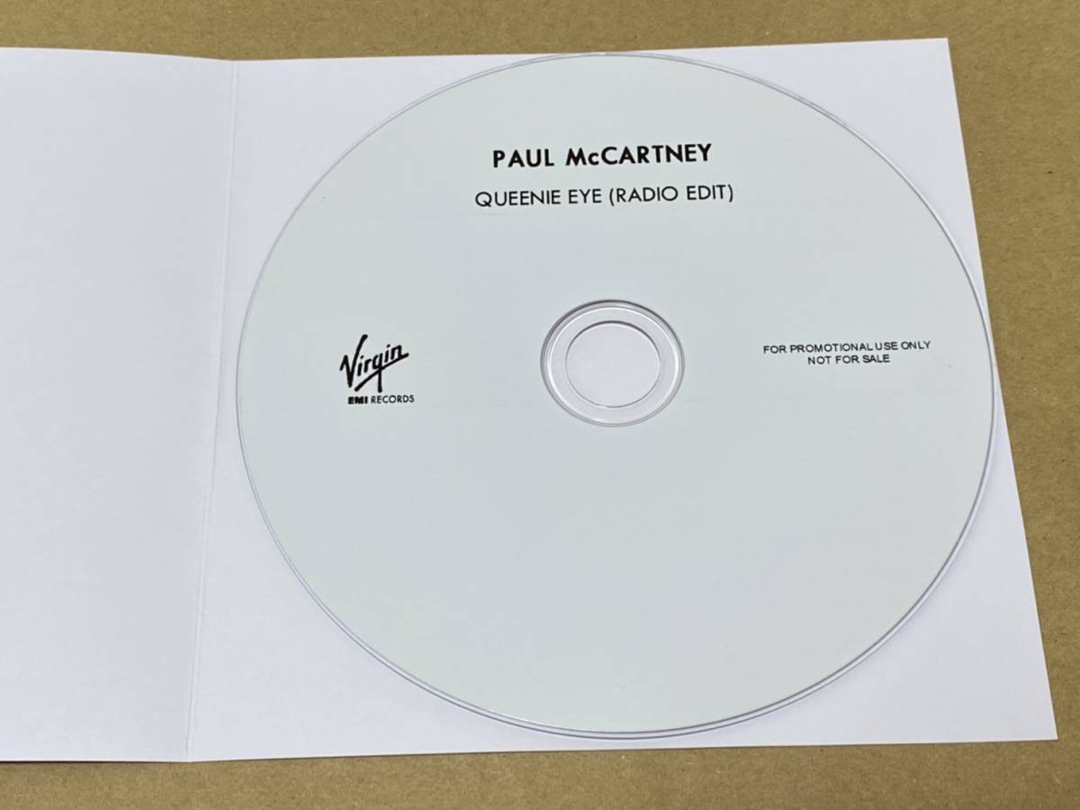 ☆☆☆　非売品　PAUL McCARTNEY/ QUEENIE EYE (RADIO EDIT)_画像3