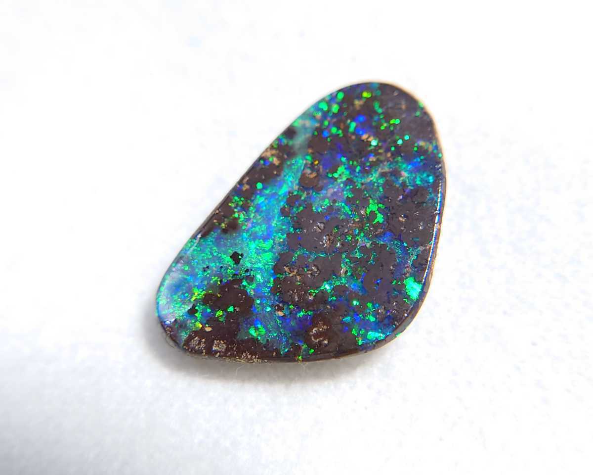 上質で快適 極美品! ボルダーオパール 5.49ct ルース(LA-5414