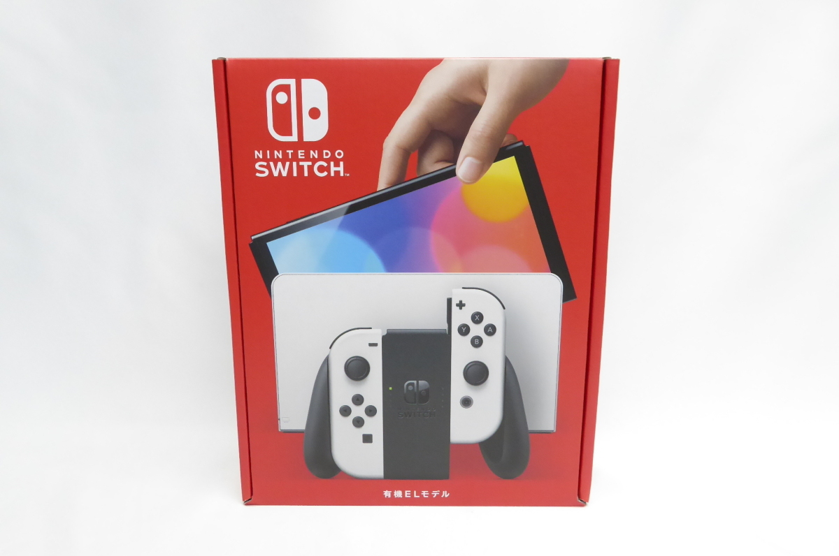魅了 Nintendo 未使用 新品 Switch スイッチ ホワイト 有機ELモデル 