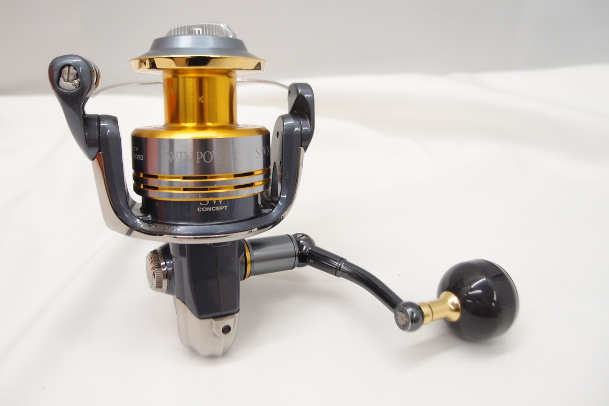 シマノ SHIMANO 09 TWIN POWER SW 8000HG スピニングリール △WS738