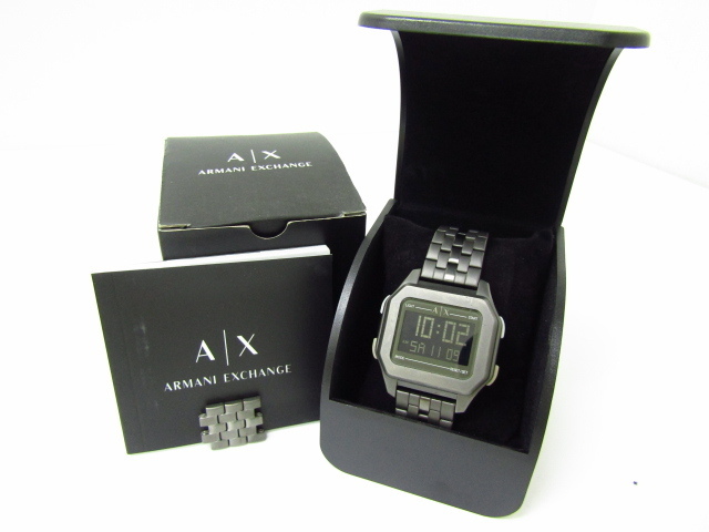 ARMANI EXCHANGE アルマーニエクスチェンジ AX2951 デジタル腕時計♪AC22720