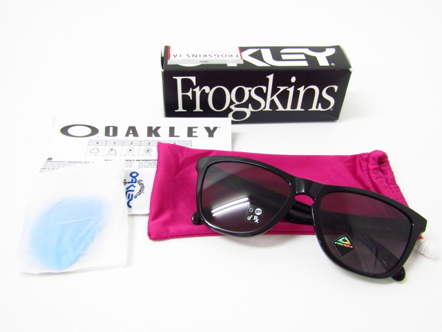 OAKLEY オークリー Frogskins OO9245-B554 サングラス♪AC22832_画像1