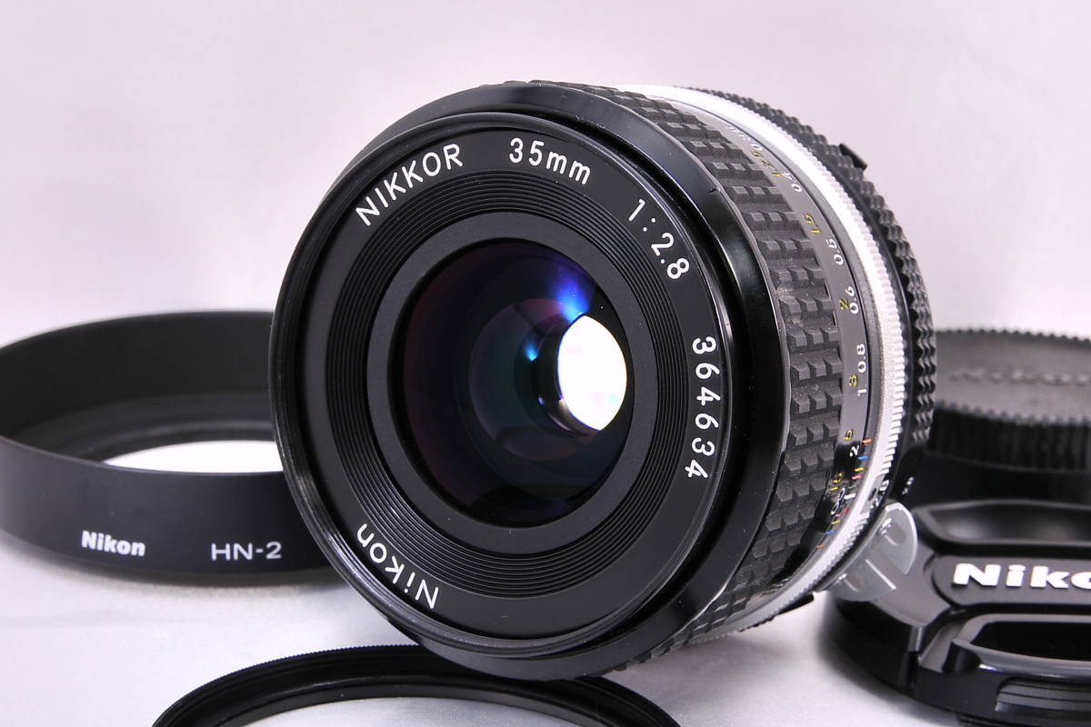 Nikon ニコン HN-2　レンズフード　印字