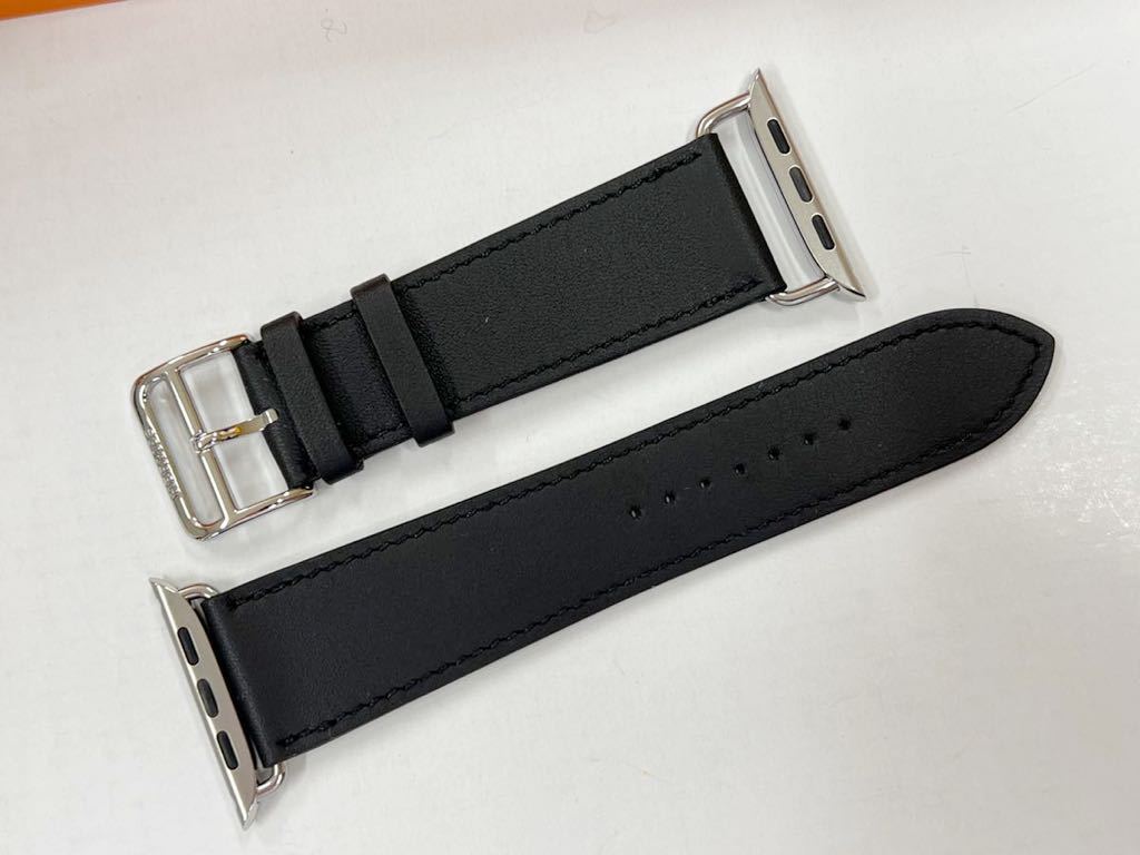 ☆ほぼ未使用 即決 Apple Watch Hermes Series7 45mm 44mm ブラック 黒