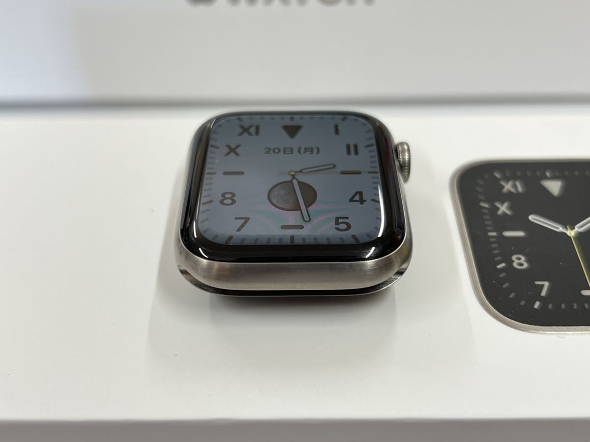 即決 美品 Apple Watch series6 Edition シルバー チタニウム 即決 美品 Apple Watch series6 Edition シルバー チタニウム