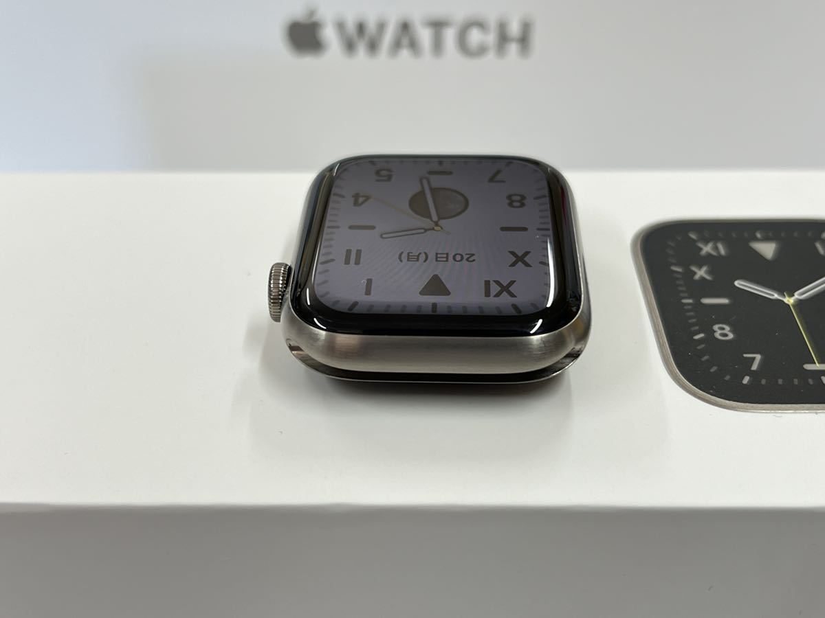 即決 美品 Apple Watch series6 Edition シルバー チタニウム 即決 美品 Apple Watch series6 Edition シルバー チタニウム